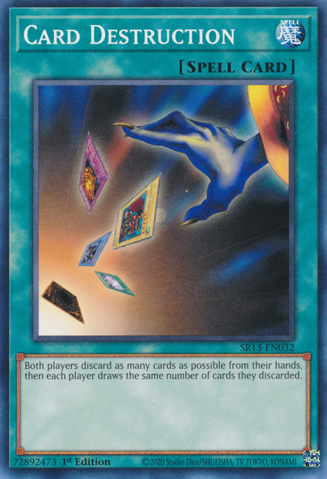 Card Destruction [SR13-EN032] Common | The CG Realm