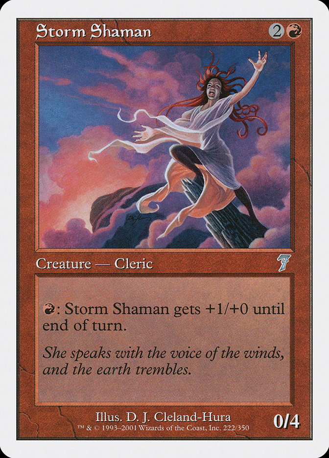 Storm Shaman [Seventh Edition] | The CG Realm