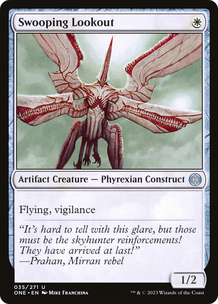 Swooping Lookout [Phyrexia: All Will Be One] | The CG Realm