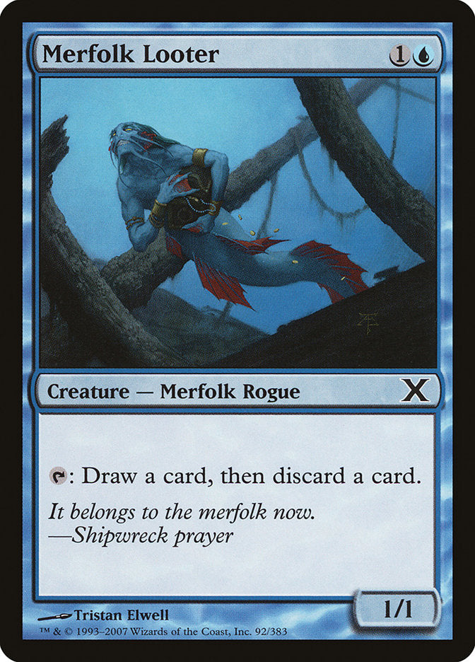 Merfolk Looter [Tenth Edition] | The CG Realm