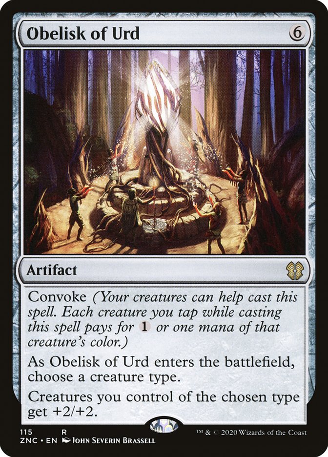 Obelisk of Urd [Zendikar Rising Commander] | The CG Realm