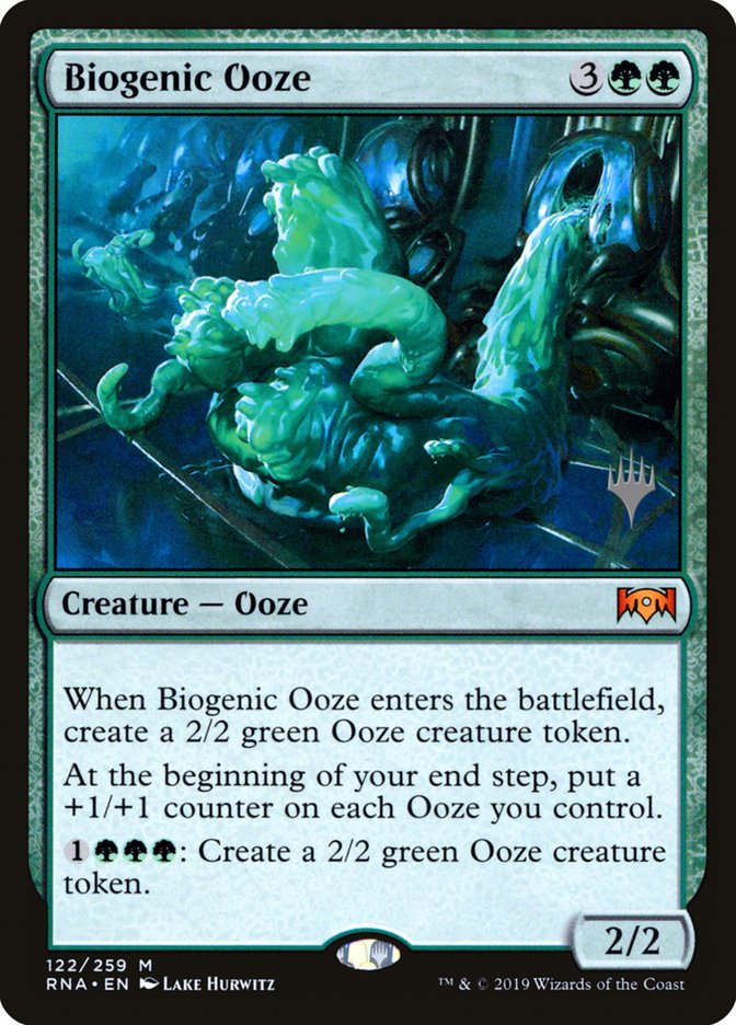 Biogenic Ooze (Promo Pack) [Ravnica Allegiance Promos] | The CG Realm