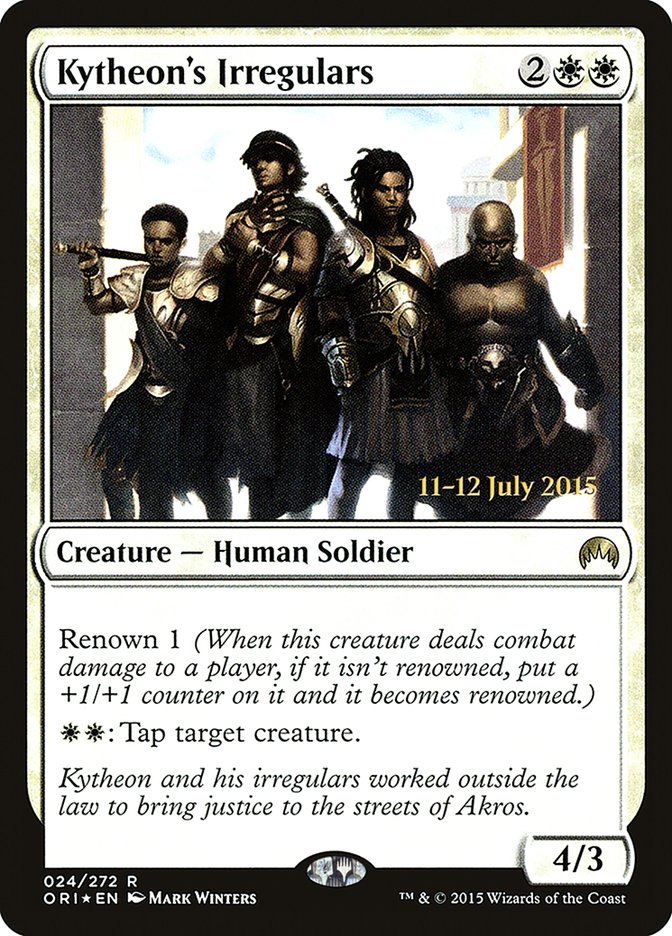 Kytheon's Irregulars [Magic Origins Prerelease Promos] | The CG Realm