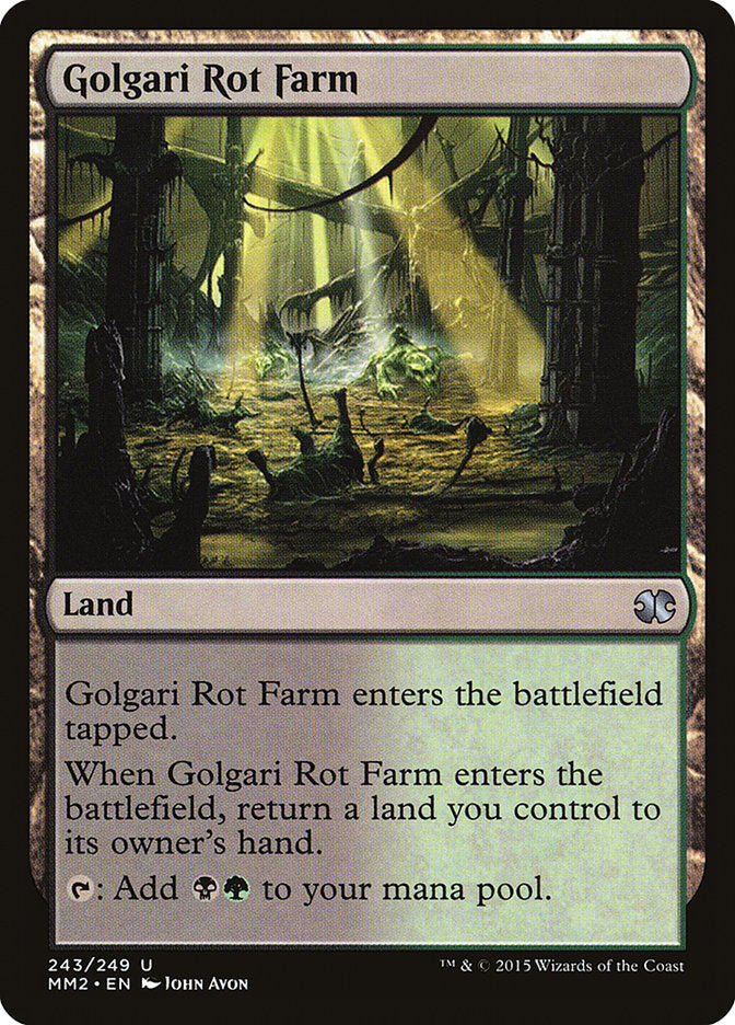 Golgari Rot Farm [Modern Masters 2015] | The CG Realm