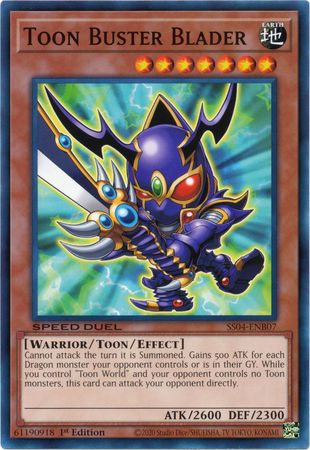 Toon Buster Blader [SS04-ENB07] Common | The CG Realm