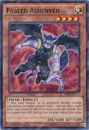 Fabled Ashenveil [BP03-EN079] Shatterfoil Rare | The CG Realm