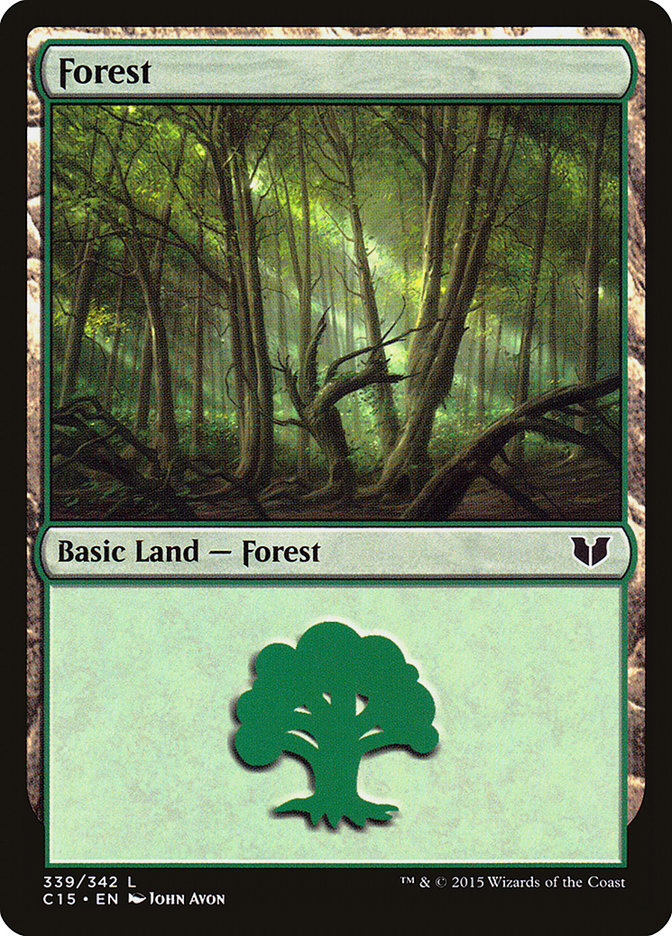 Forest (339) [Commander 2015] | The CG Realm
