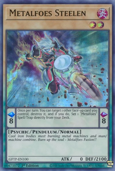 Metalfoes Steelen [GFTP-EN100] Ultra Rare | The CG Realm