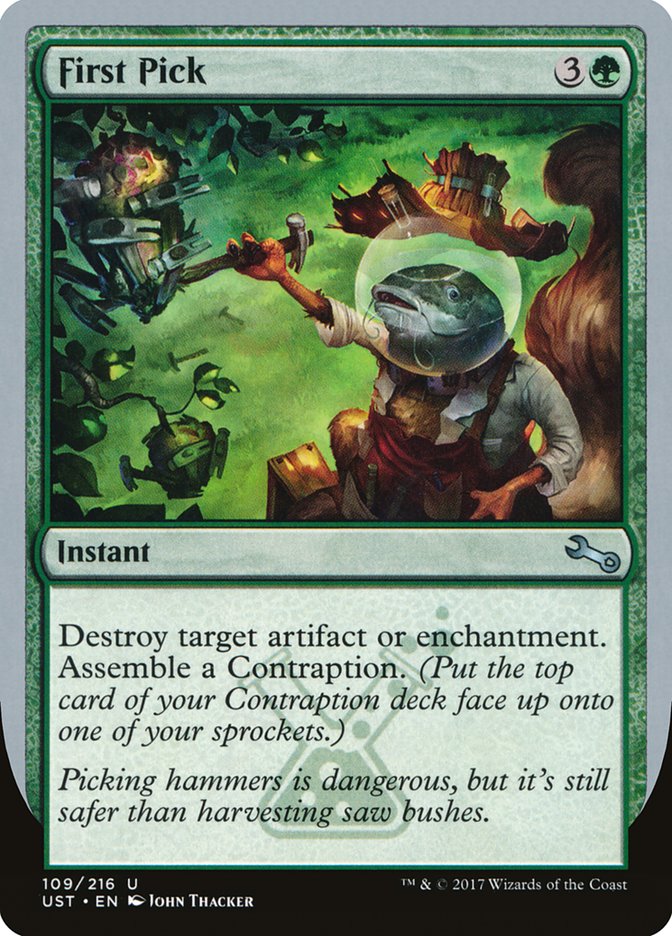 First Pick [Unstable] | The CG Realm