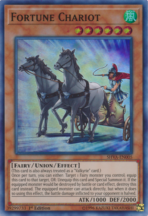 Fortune Chariot [SHVA-EN005] Super Rare | The CG Realm
