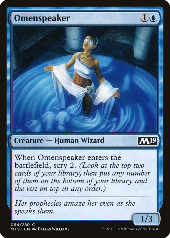 Omenspeaker [Core Set 2019] | The CG Realm