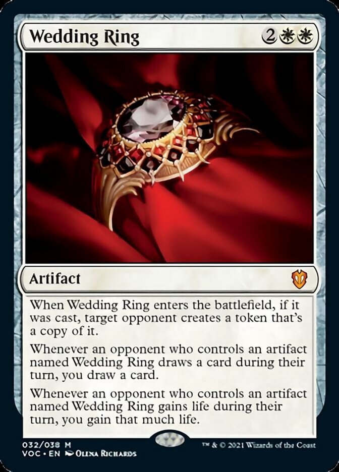 Wedding Ring [Innistrad: Crimson Vow Commander] | The CG Realm