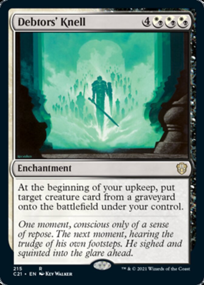 Debtors' Knell [Commander 2021] | The CG Realm