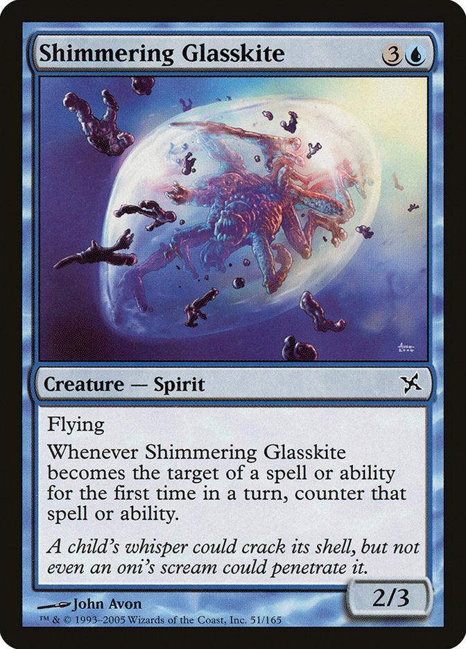 Shimmering Glasskite [Betrayers of Kamigawa] | The CG Realm