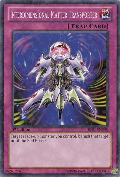 Interdimensional Matter Transporter [BP01-EN098] Starfoil Rare | The CG Realm