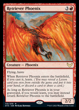 Retriever Phoenix [Strixhaven: School of Mages] | The CG Realm