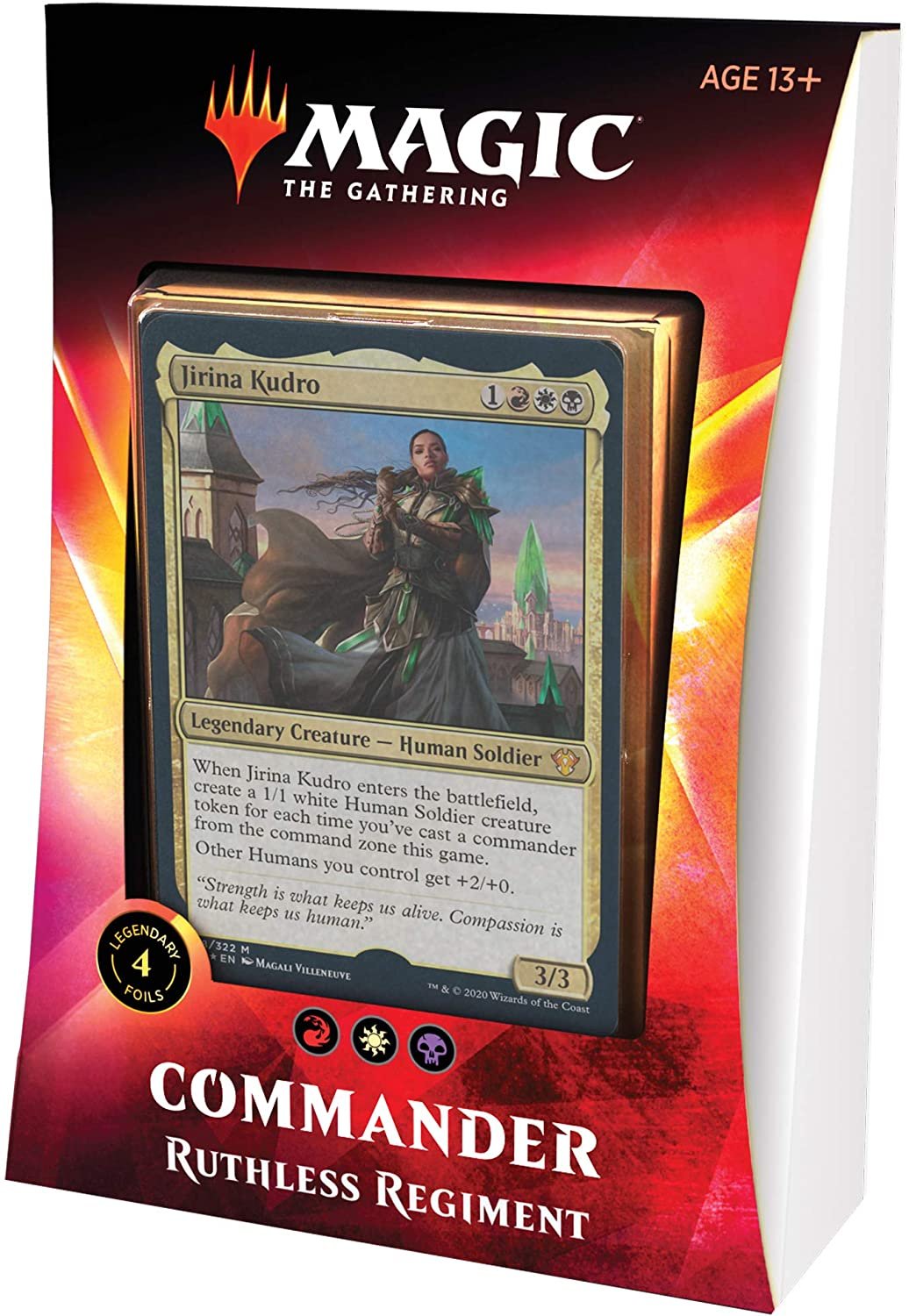 MTG Ikoria Commander Ruthless Regiment