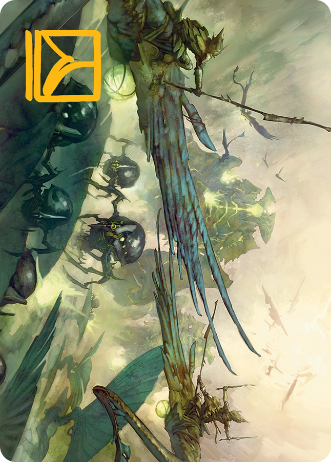 Invasion of Pyrulea Art Card (Gold-Stamped Signature) [March of the Machine Art Series] | The CG Realm