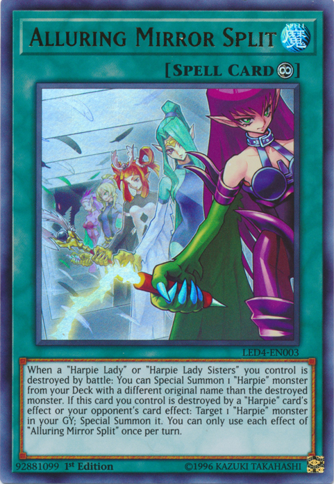 Alluring Mirror Split [LED4-EN003] Ultra Rare | The CG Realm