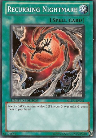 Recurring Nightmare [GLD4-EN041] Common | The CG Realm