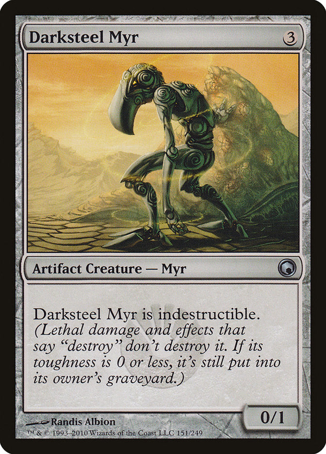 Darksteel Myr [Scars of Mirrodin] | The CG Realm