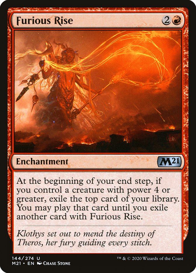 Furious Rise [Core Set 2021] | The CG Realm