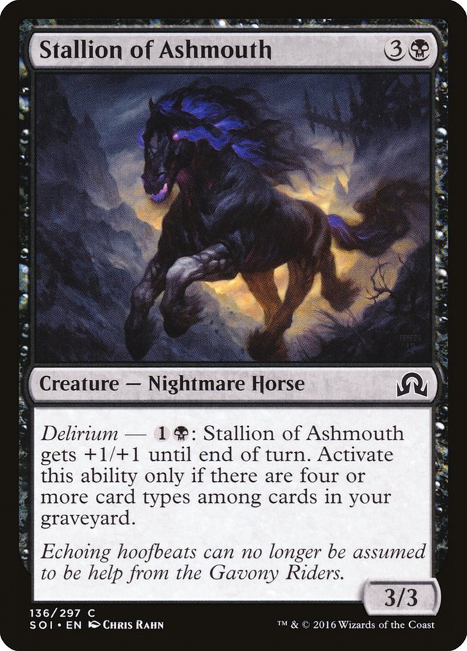 Stallion of Ashmouth [Shadows over Innistrad] | The CG Realm