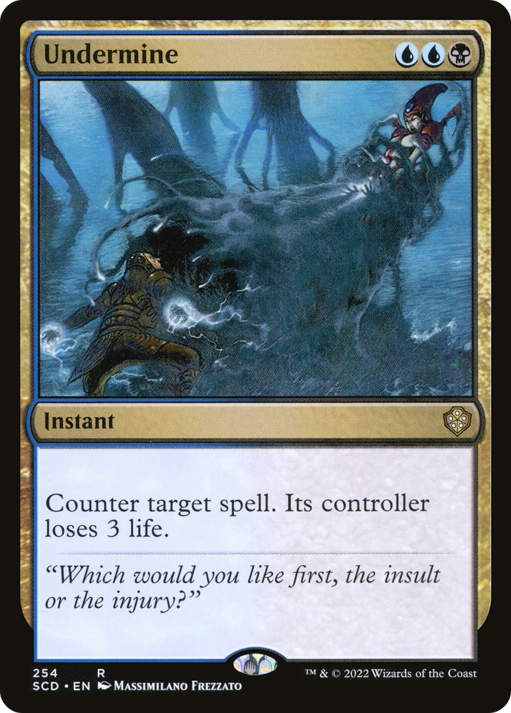 Undermine [Starter Commander Decks] | The CG Realm