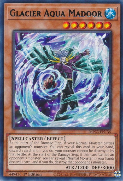 Glacier Aqua Madoor [MP22-EN135] Rare | The CG Realm
