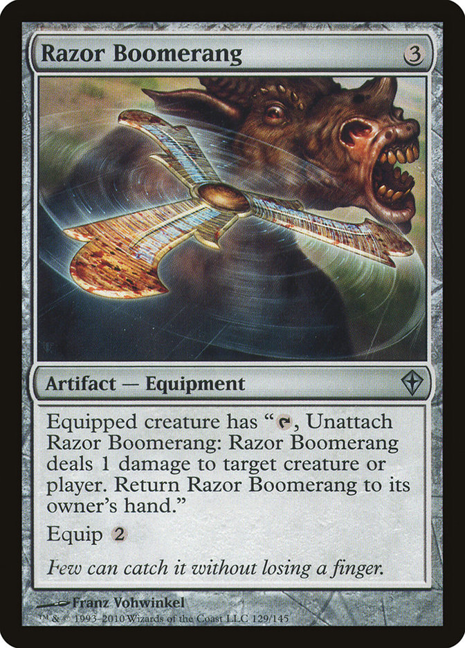 Razor Boomerang [Worldwake] | The CG Realm