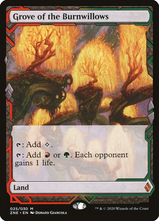 Grove of the Burnwillows (Expeditions) [Zendikar Rising Expeditions] | The CG Realm