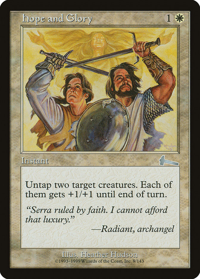 Hope and Glory [Urza's Legacy] | The CG Realm
