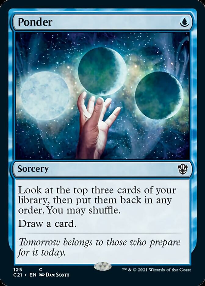 Ponder [Commander 2021] | The CG Realm