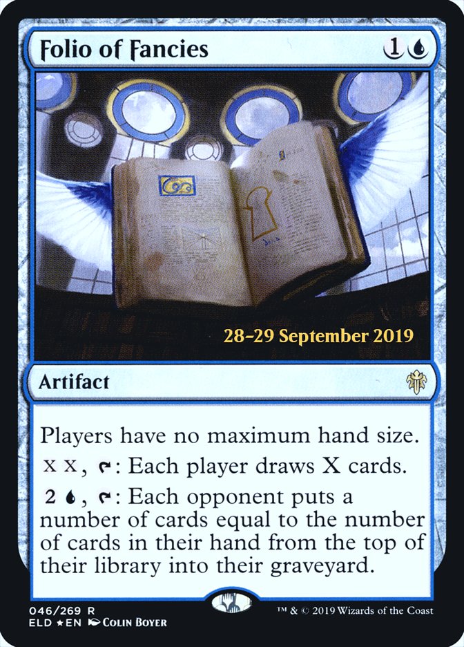 Folio of Fancies [Throne of Eldraine Prerelease Promos] | The CG Realm