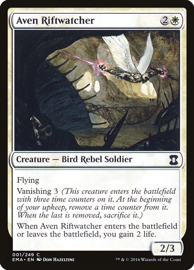 Aven Riftwatcher [Eternal Masters] | The CG Realm