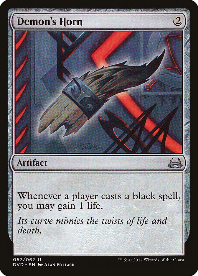 Demon's Horn (Divine vs. Demonic) [Duel Decks Anthology] | The CG Realm