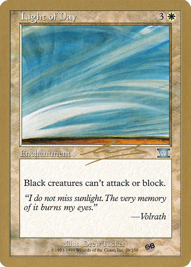 Light of Day (Nicolas Labarre) (SB) [World Championship Decks 2000] | The CG Realm