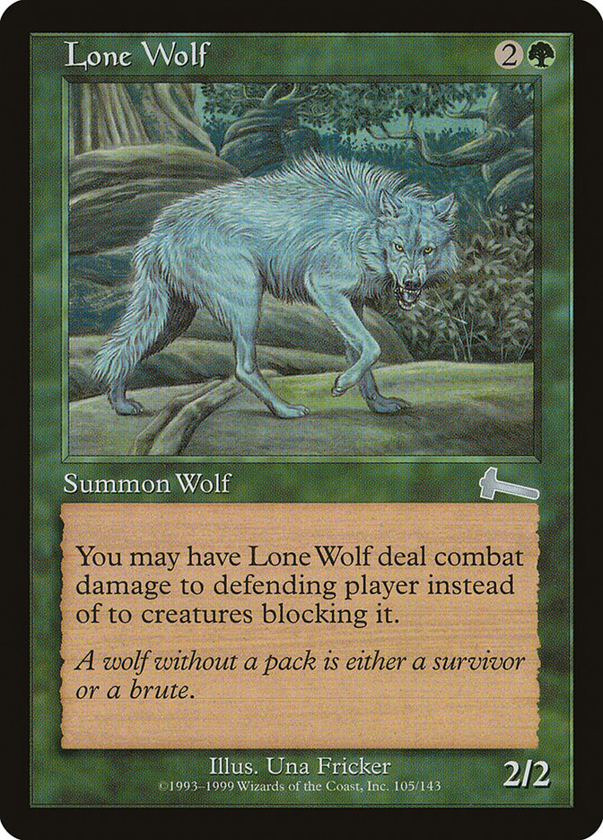 Lone Wolf [Urza's Legacy] | The CG Realm