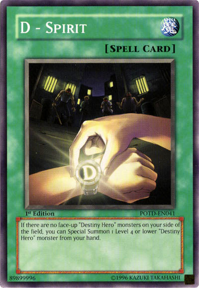 D - Spirit [POTD-EN041] Common | The CG Realm