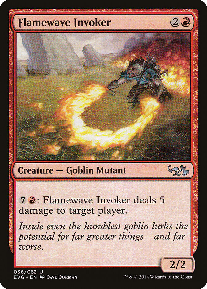 Flamewave Invoker (Elves vs. Goblins) [Duel Decks Anthology] | The CG Realm