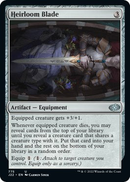 Heirloom Blade [Jumpstart 2022] | The CG Realm