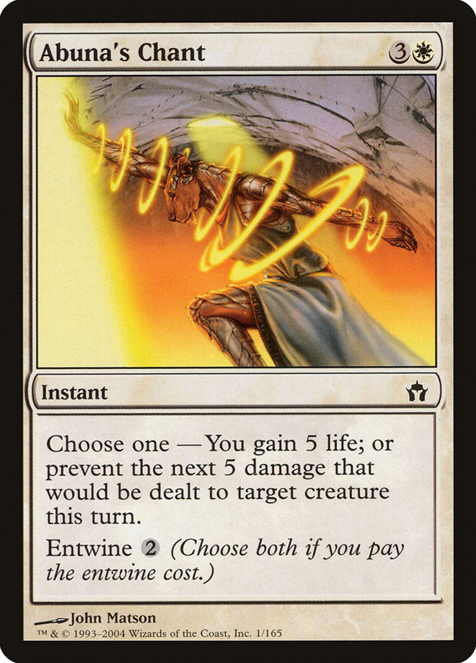 Abuna's Chant [Fifth Dawn] | The CG Realm