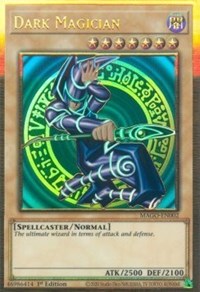 Dark Magician [MAGO-EN002] Gold Rare | The CG Realm
