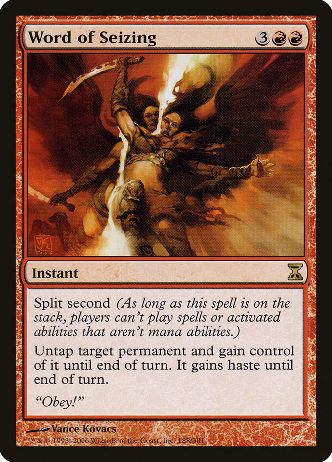 Word of Seizing [Time Spiral] | The CG Realm