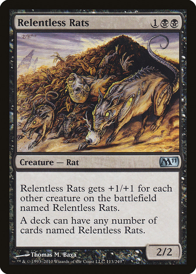 Relentless Rats [Magic 2011] | The CG Realm