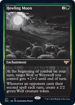 Howling Moon [Innistrad: Double Feature] | The CG Realm