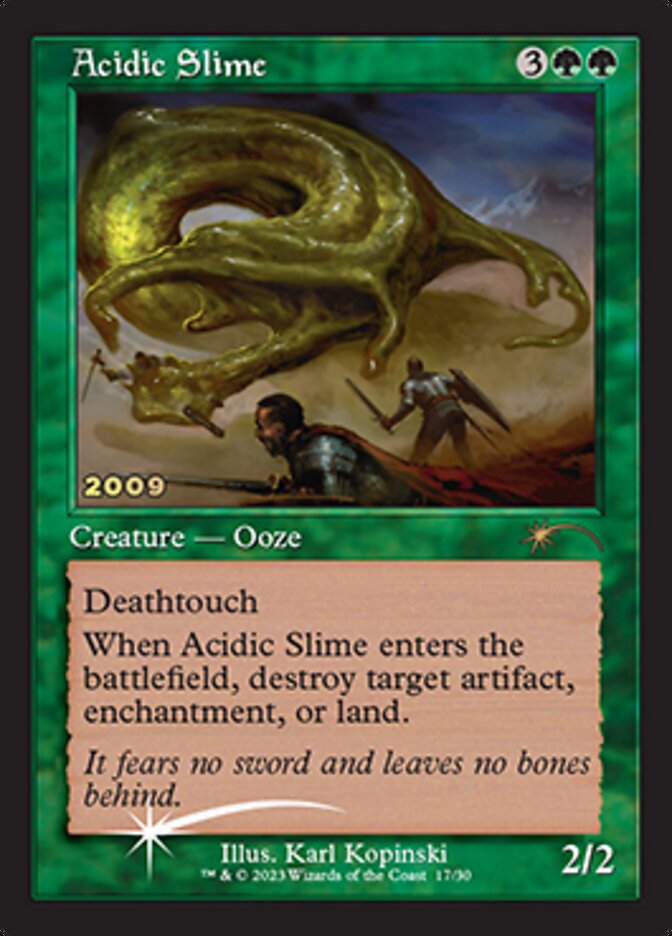 Acidic Slime [30th Anniversary Promos] | The CG Realm
