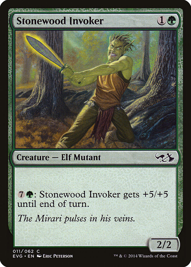 Stonewood Invoker (Elves vs. Goblins) [Duel Decks Anthology] | The CG Realm