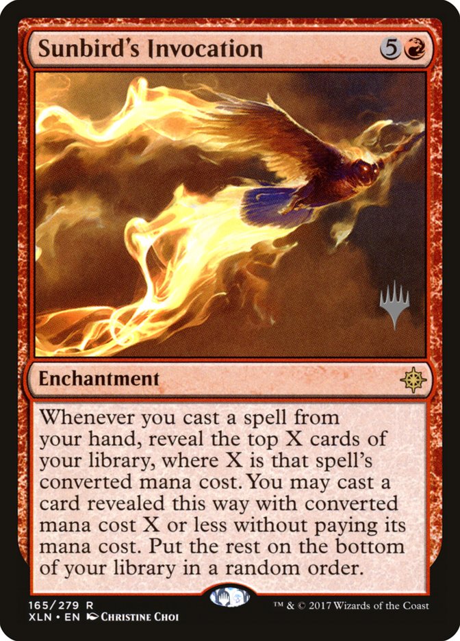 Sunbird's Invocation (Promo Pack) [Ixalan Promos] | The CG Realm