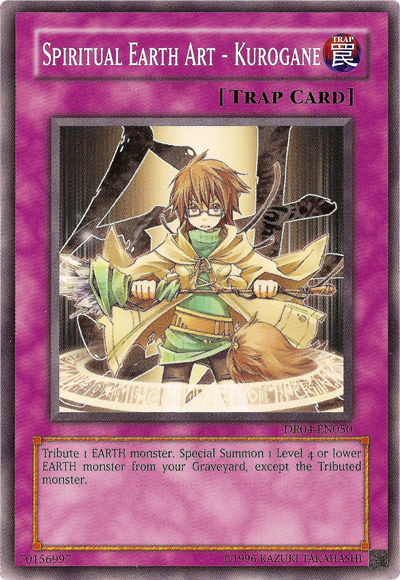 Spiritual Earth Art - Kurogane [DR04-EN050] Common | The CG Realm